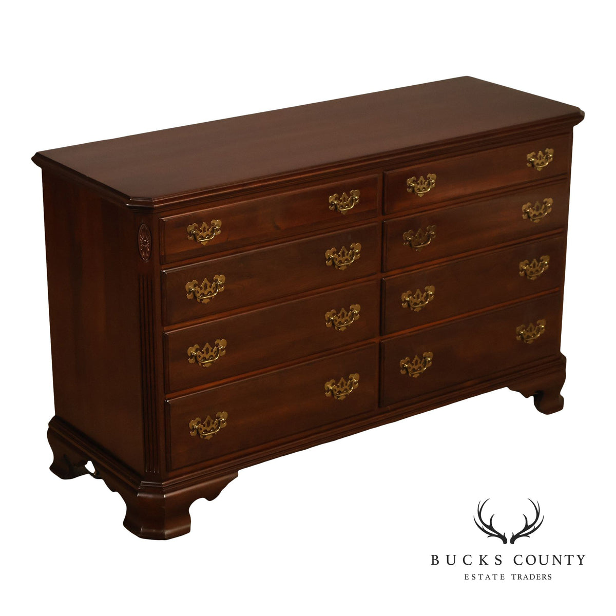 Ethan Allen Georgian Court Cherry Dresser