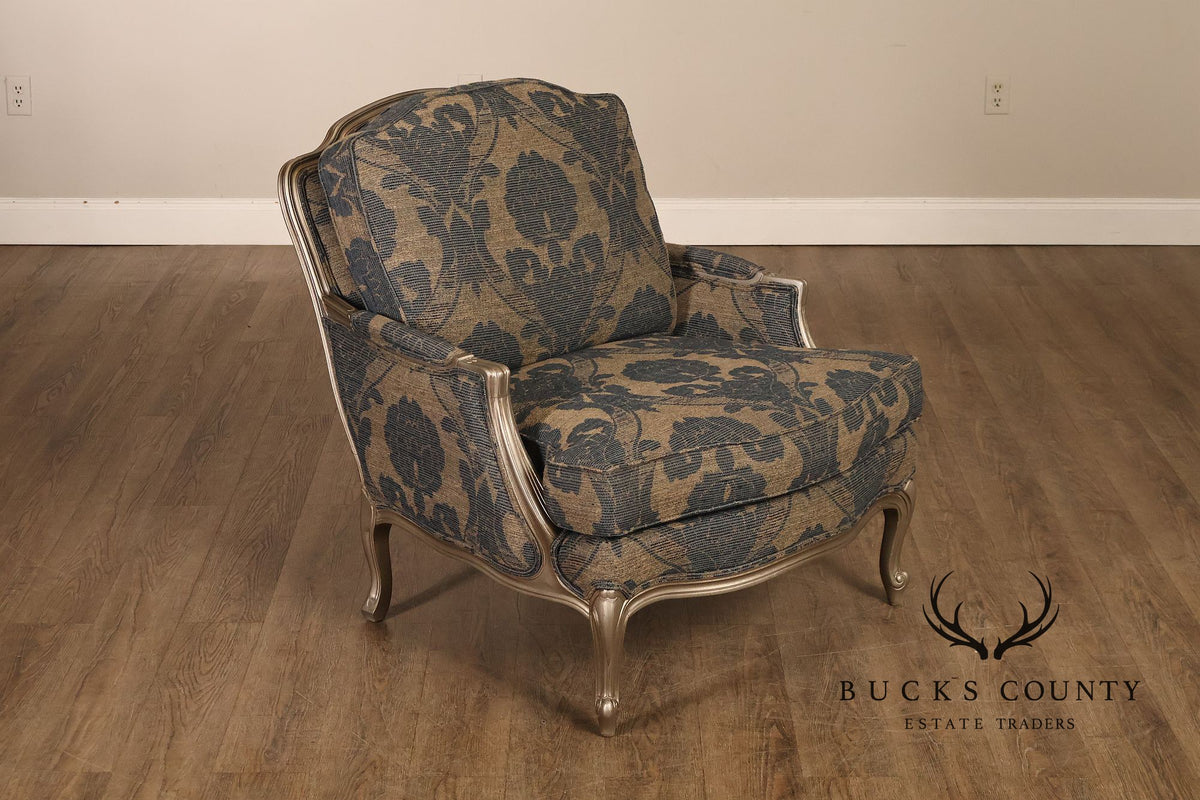 Ethan Allen French Louis XV Style Pair of 'Versailles' Armchairs