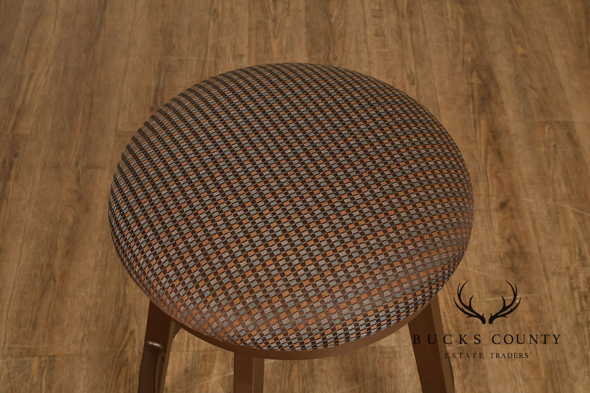Tempo Industries Set of Four Swivel Backless Bar Stools