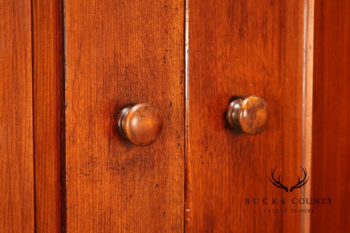 William Draper Cabinetmaker Rustic Pine Armoire