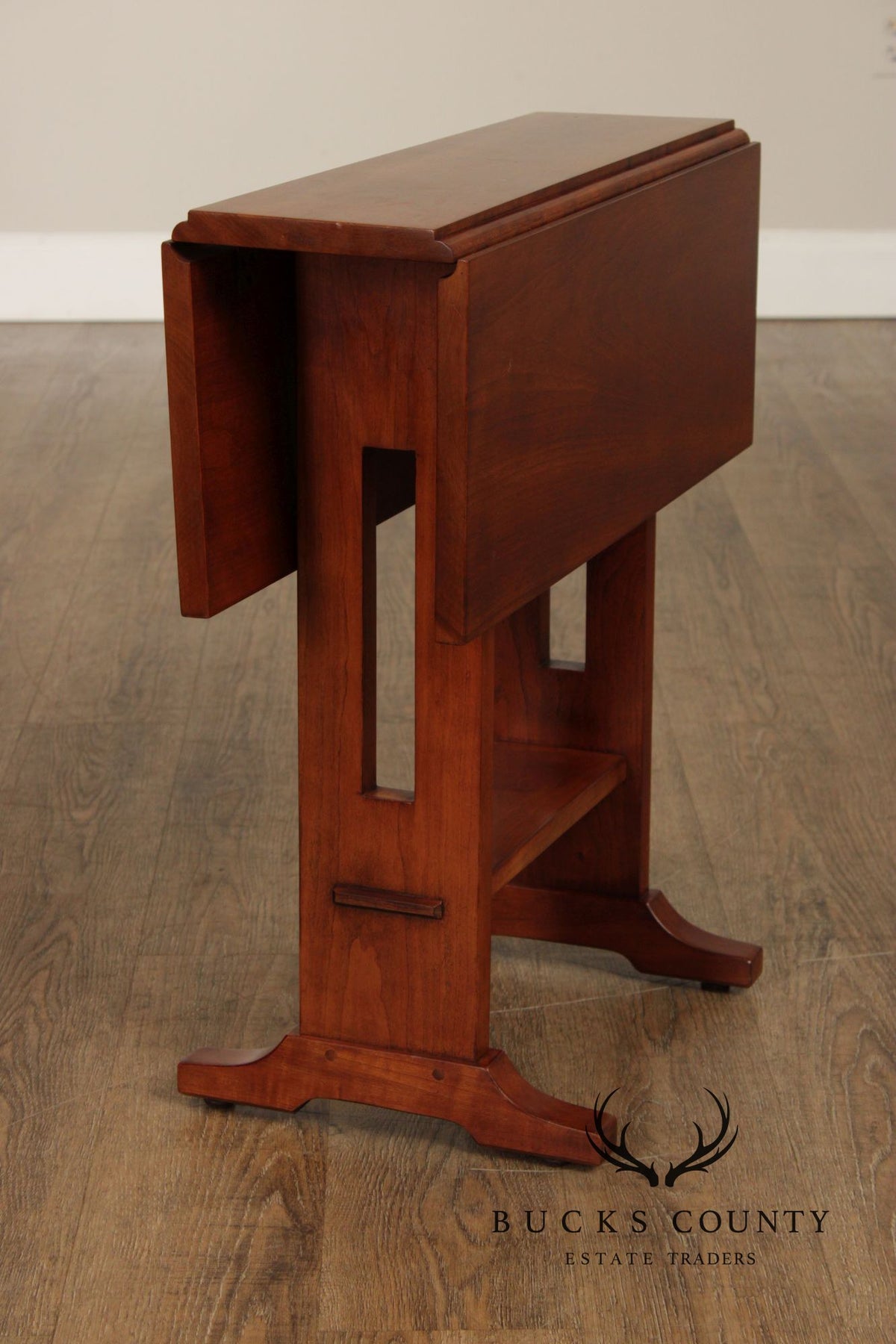 Stickley Mission Collection Cherry Drop Leaf Table