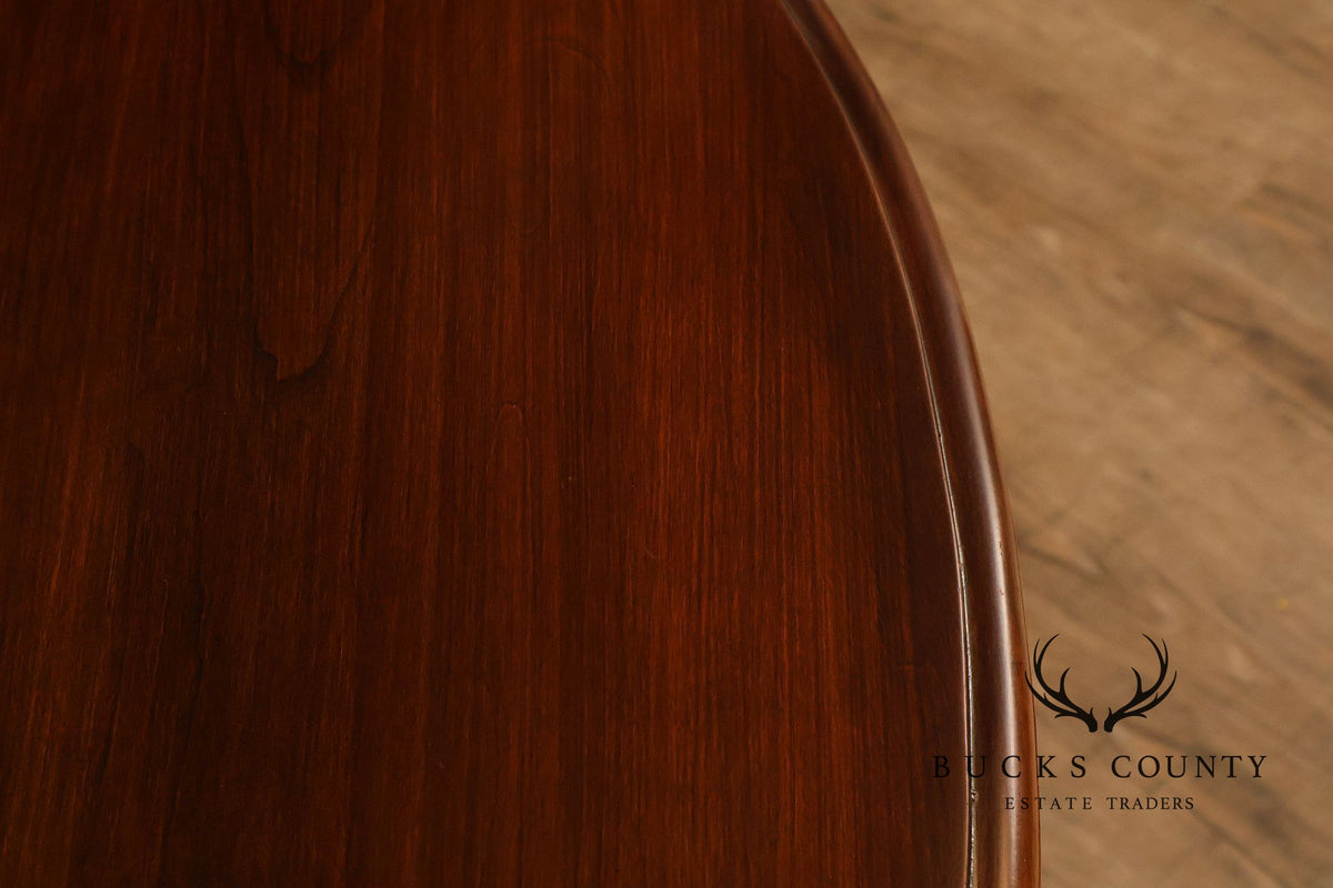 Ethan Allen Georgian Court Vintage Traditional Cherry Dining Table