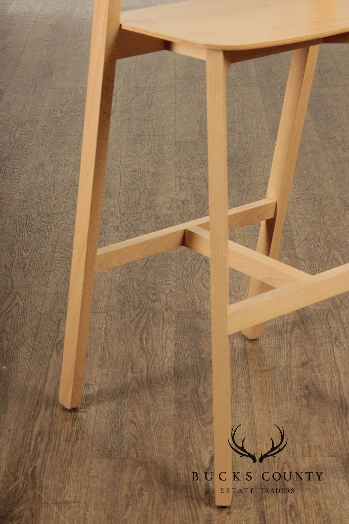 QUALITY BENTWOOD SET OF SIX MERANO BARSTOOLS BY TON