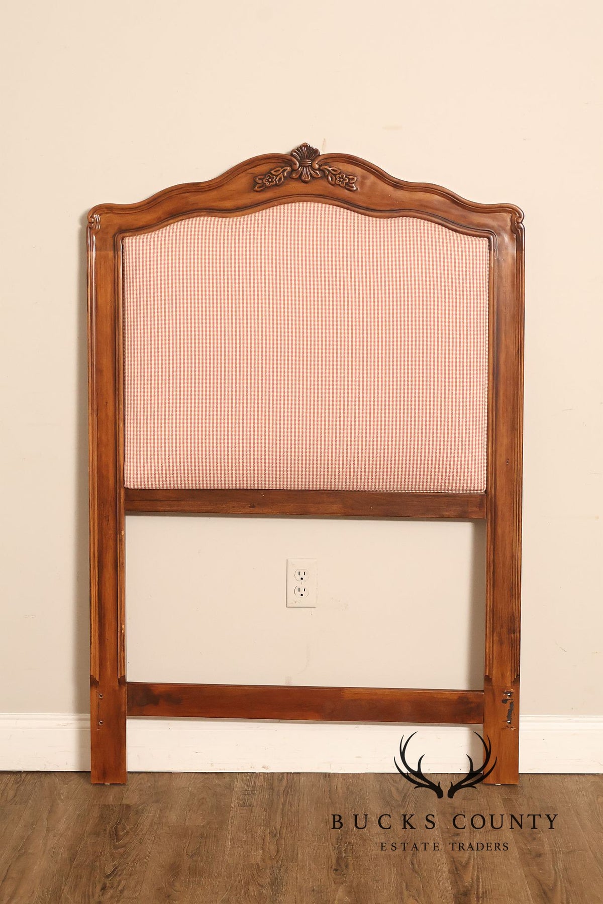 Drexel Heritage French Louis XV Style Pair of Twin Headboards