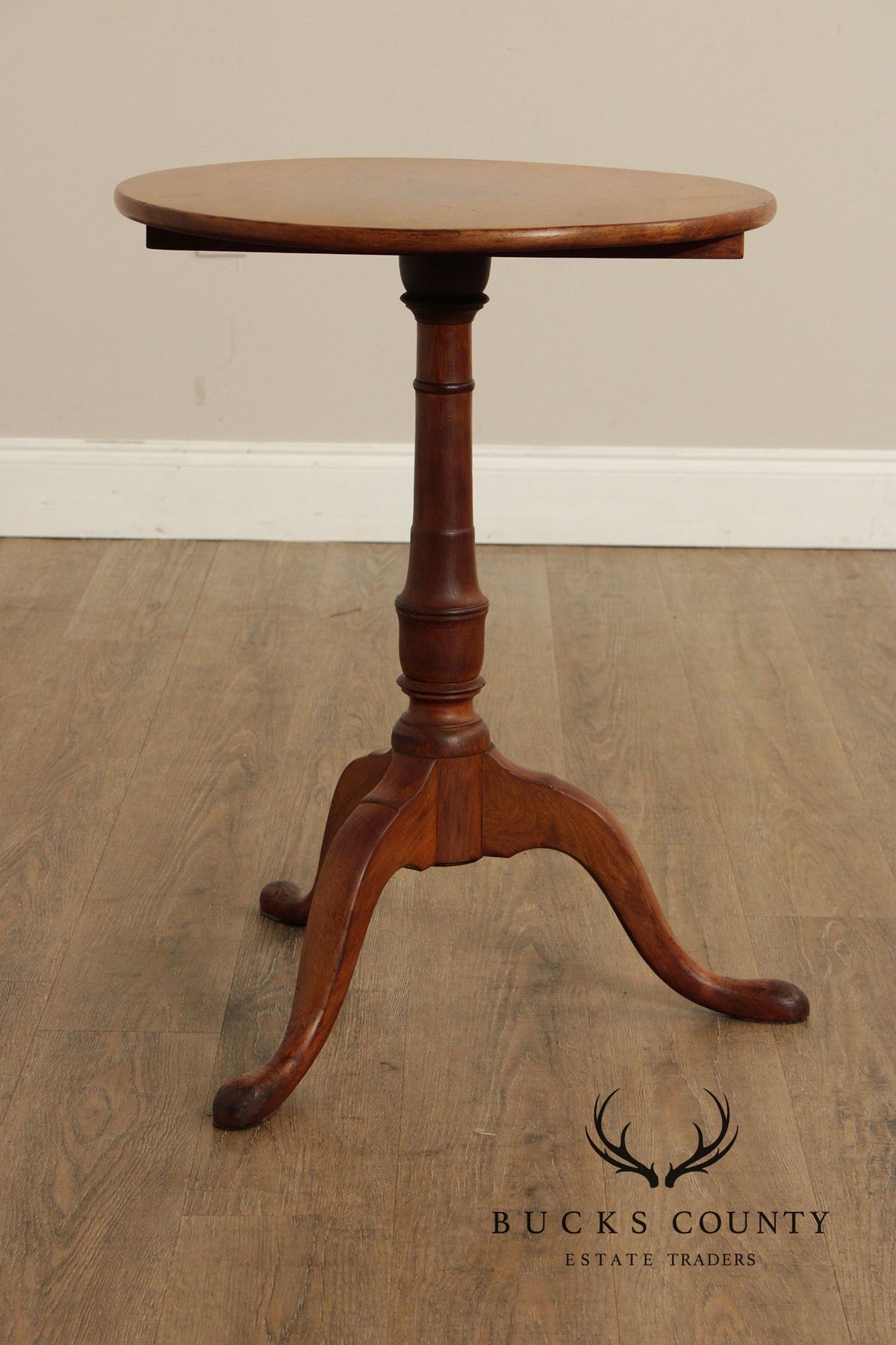 Antique Georgian Style Tilt Top Tripod Tea Table