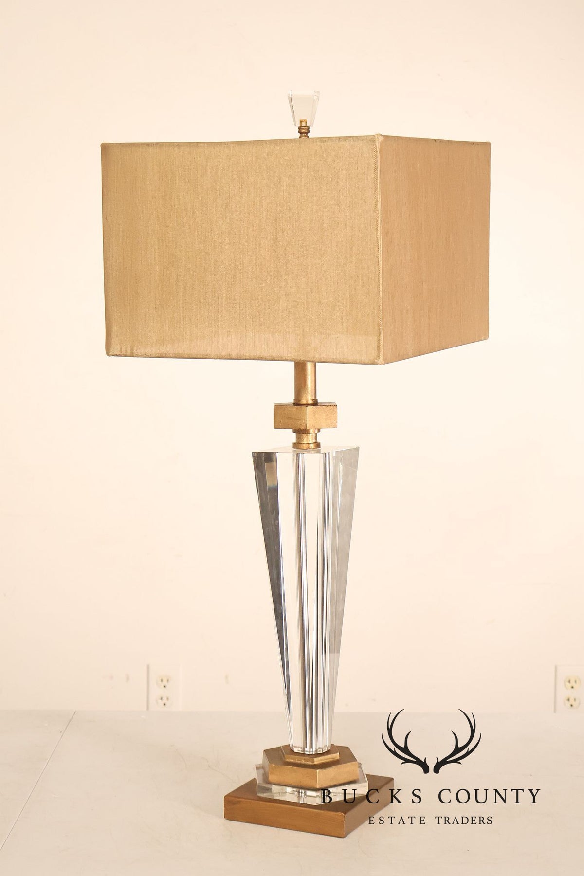 Alexander-John Art Deco Style Pair of Table Lamps
