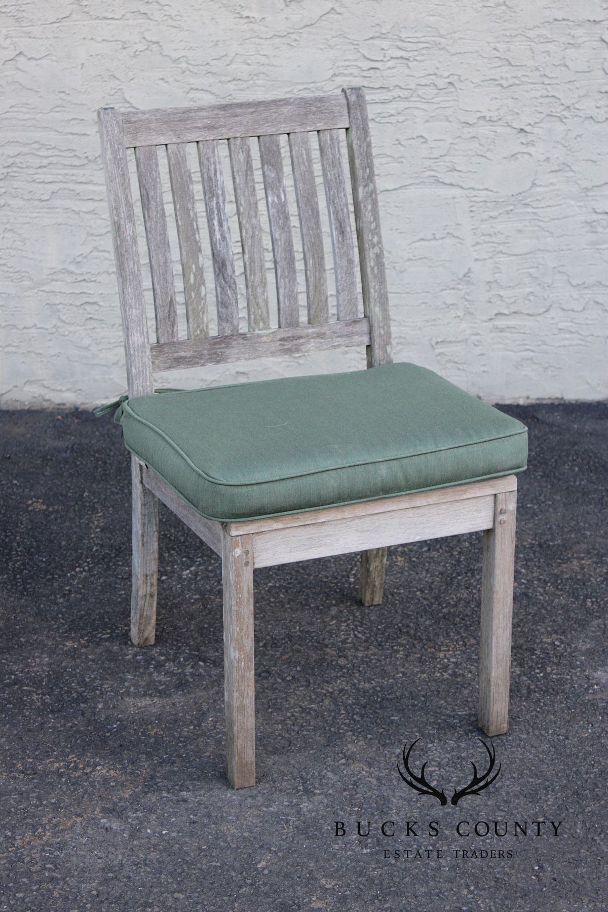 Gloster Teak Outdoor Dining Table With Six Chairs