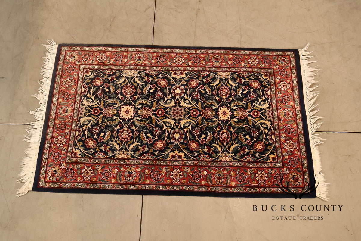 Persian Kashan Style Hand Tied Rug — 31" x 55"