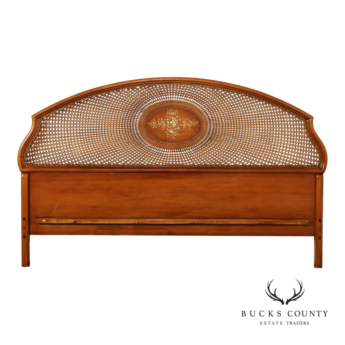 Medea 'Raggio Di Sole' Caned Queen Headboard