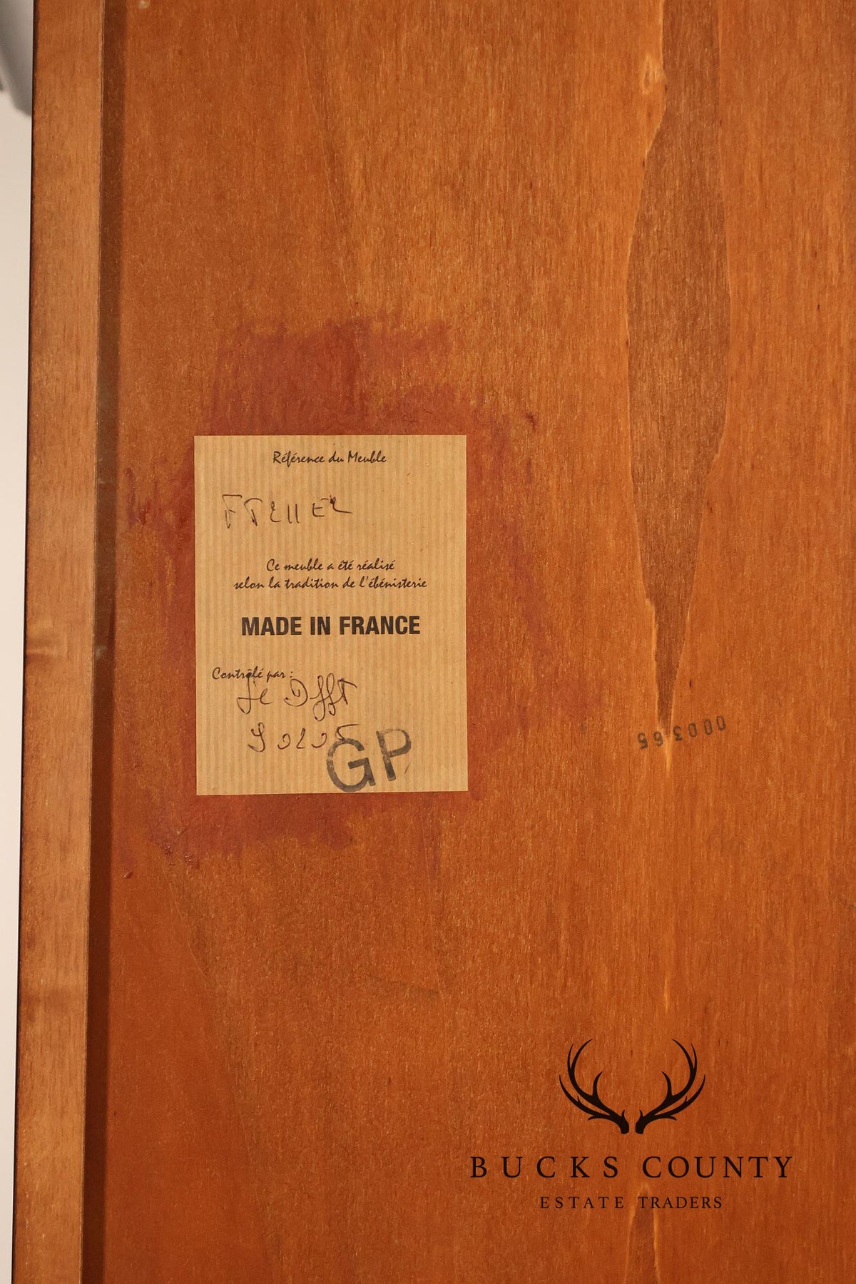 Grange French Louis Philippe Cherry Cane Door Armoire Cabinet
