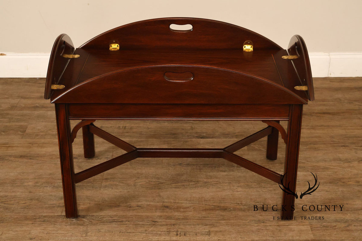 Henkel Harris Mahogany Butler’s Tray Coffee Table