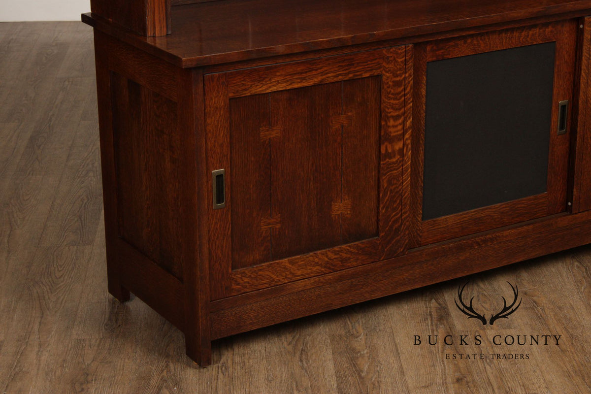 Stickley Mission Collection Oak Media Console