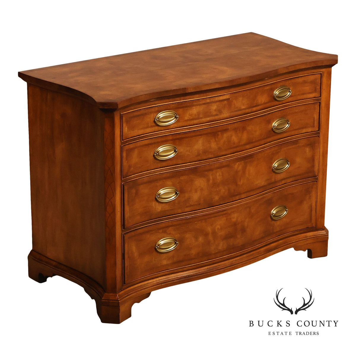 Henredon Aston Court Serpentine Chest of Drawers