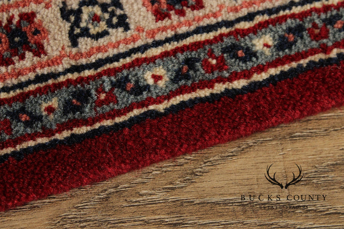 Romanian Bucharest Hand-Knotted Area Rug – 11'11" x 9'0"