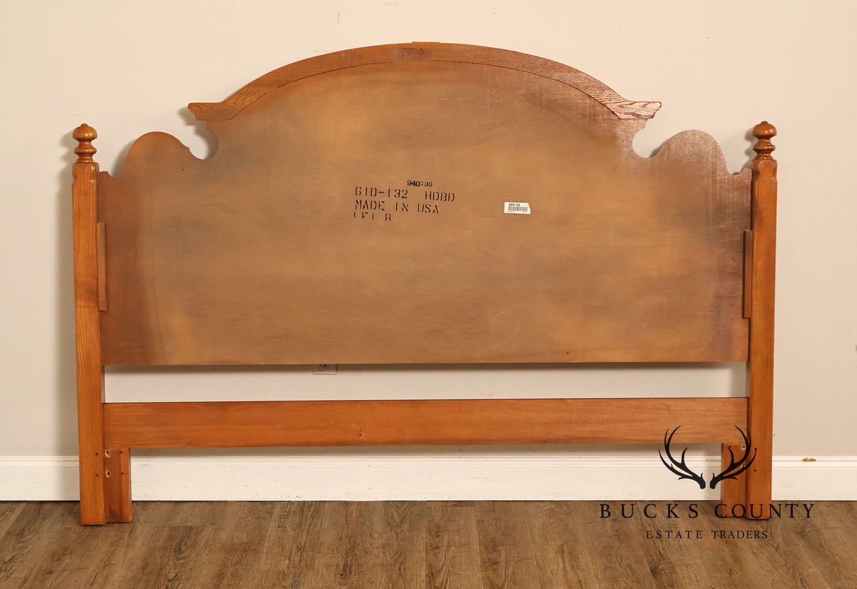 Lexington Furniture Victorian Revival Oak King Size Headboard