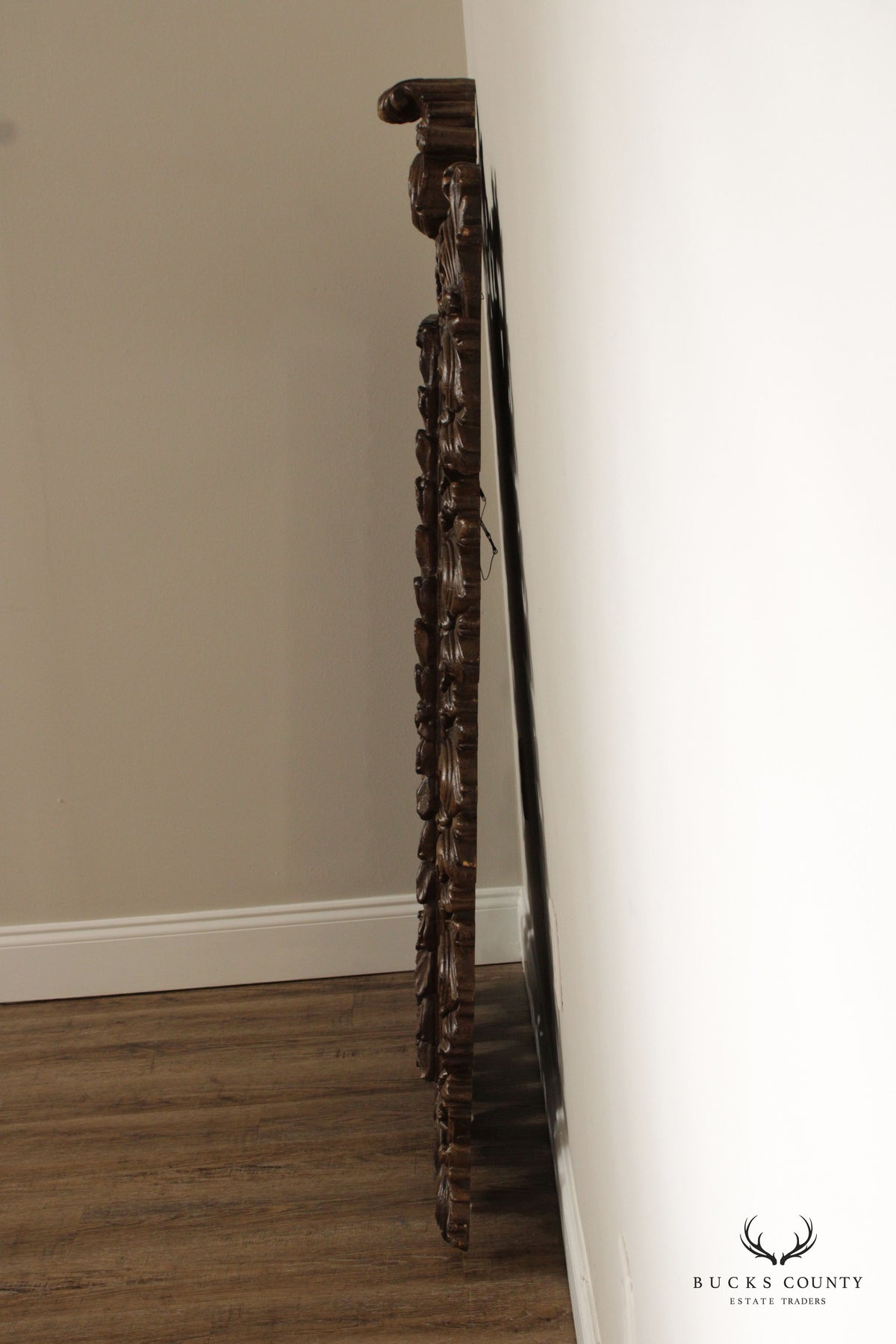 Timeless Reflections Rococo Style Carved Wall Mirror