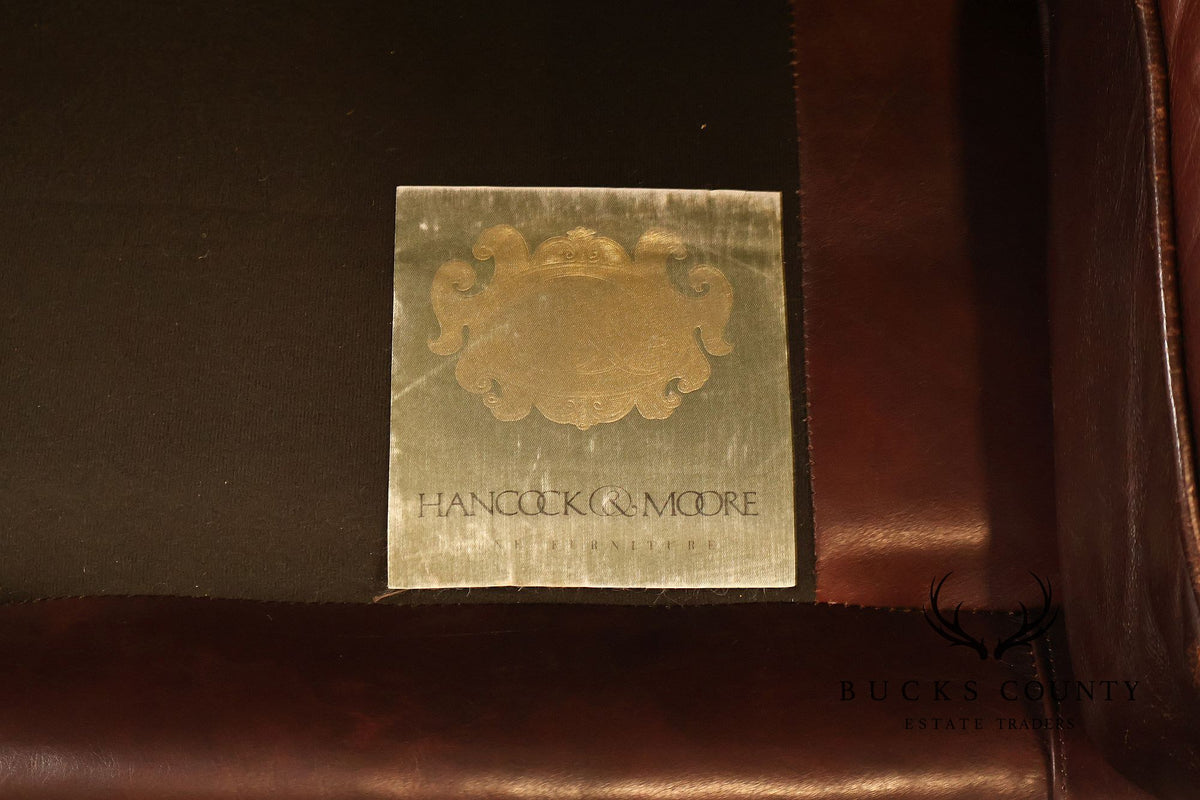 Hancock & Moore Traditional Leather Sofa