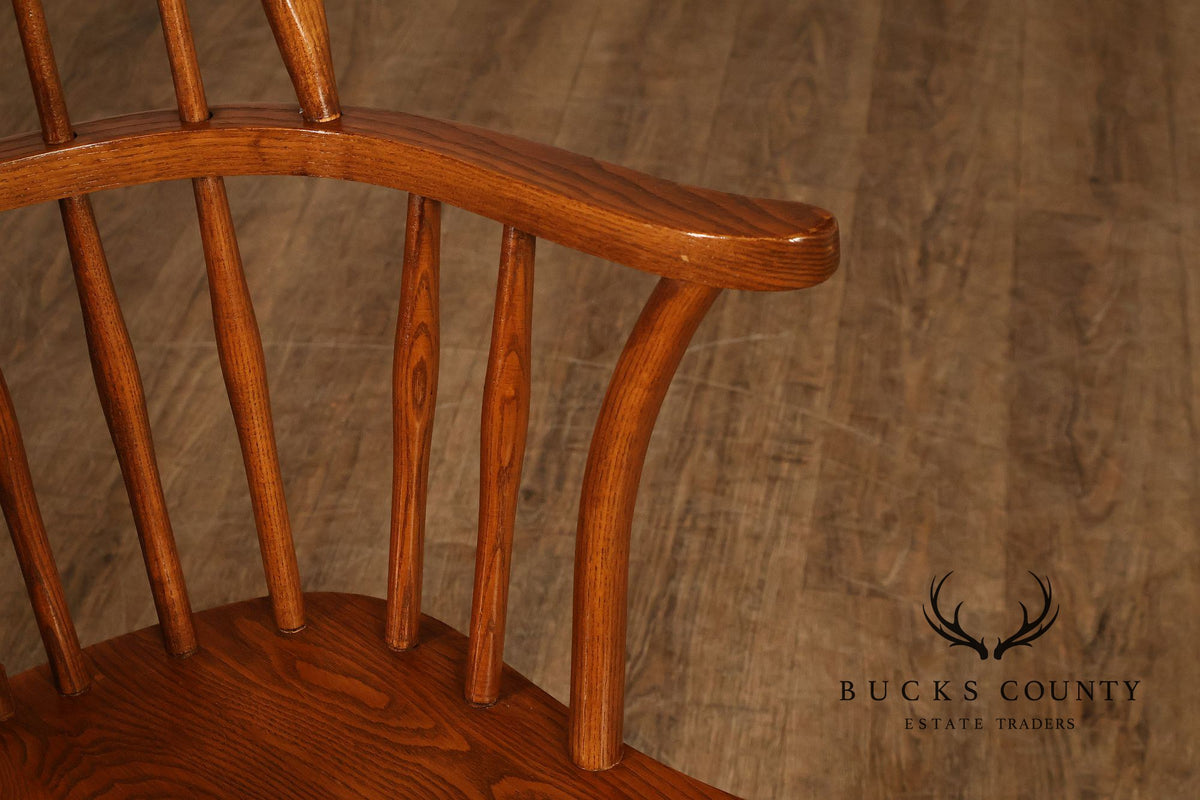 Nichols & Stone Set Of Four Windsor Dining Chairs