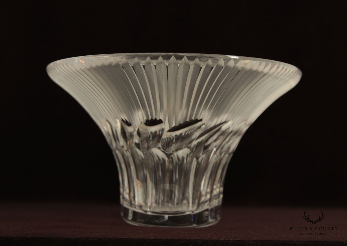 Ceska Czech Cut Glass or Crystal Bowl