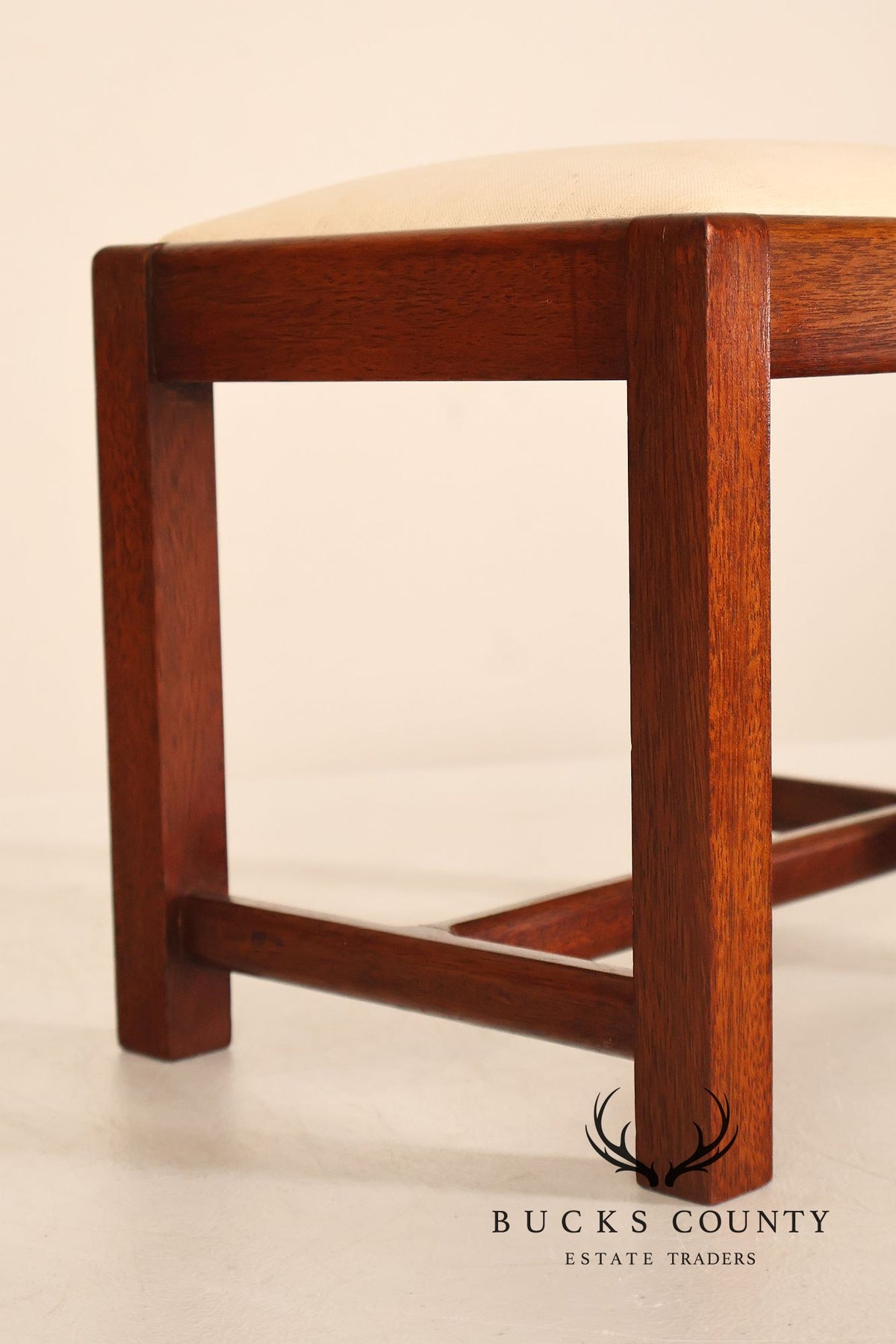 Chippendale Style Mahogany Footstool