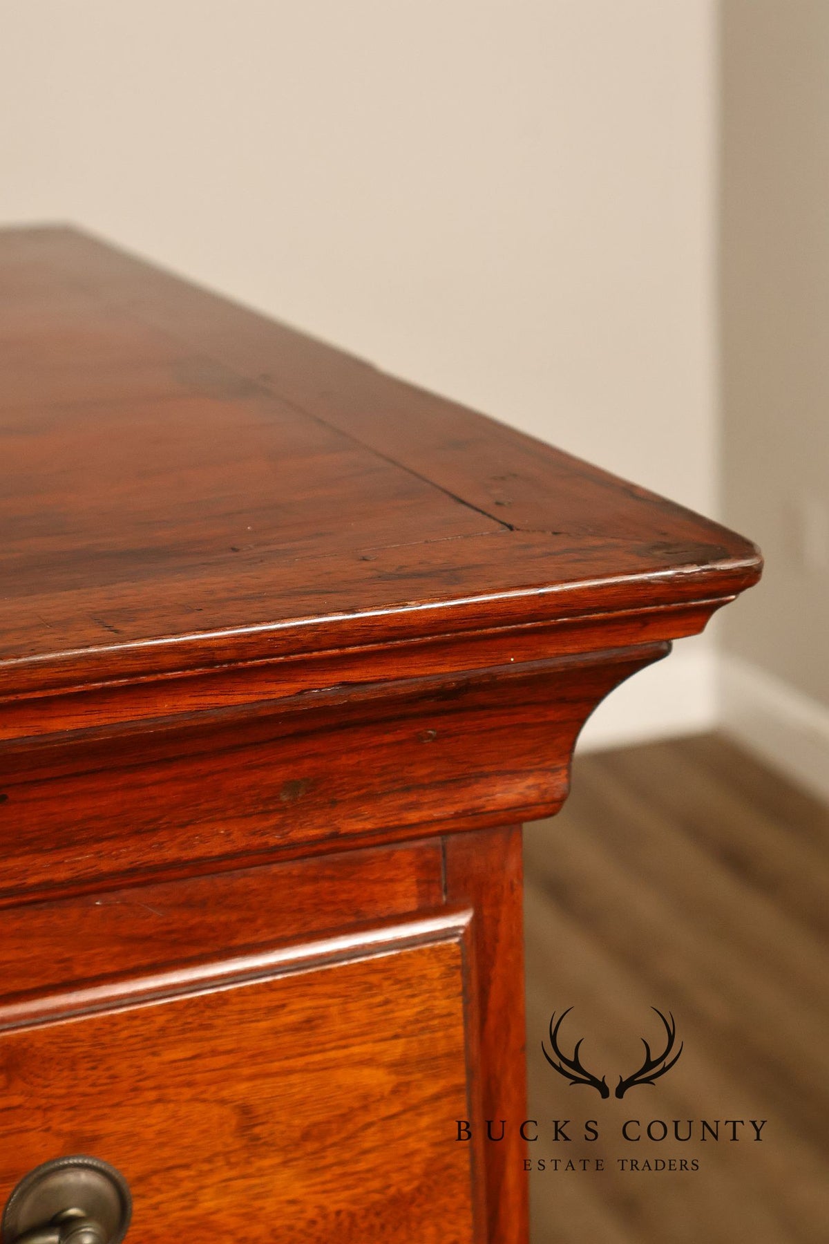 Antique Chippendale Walnut Eight-Drawer Tall Chest