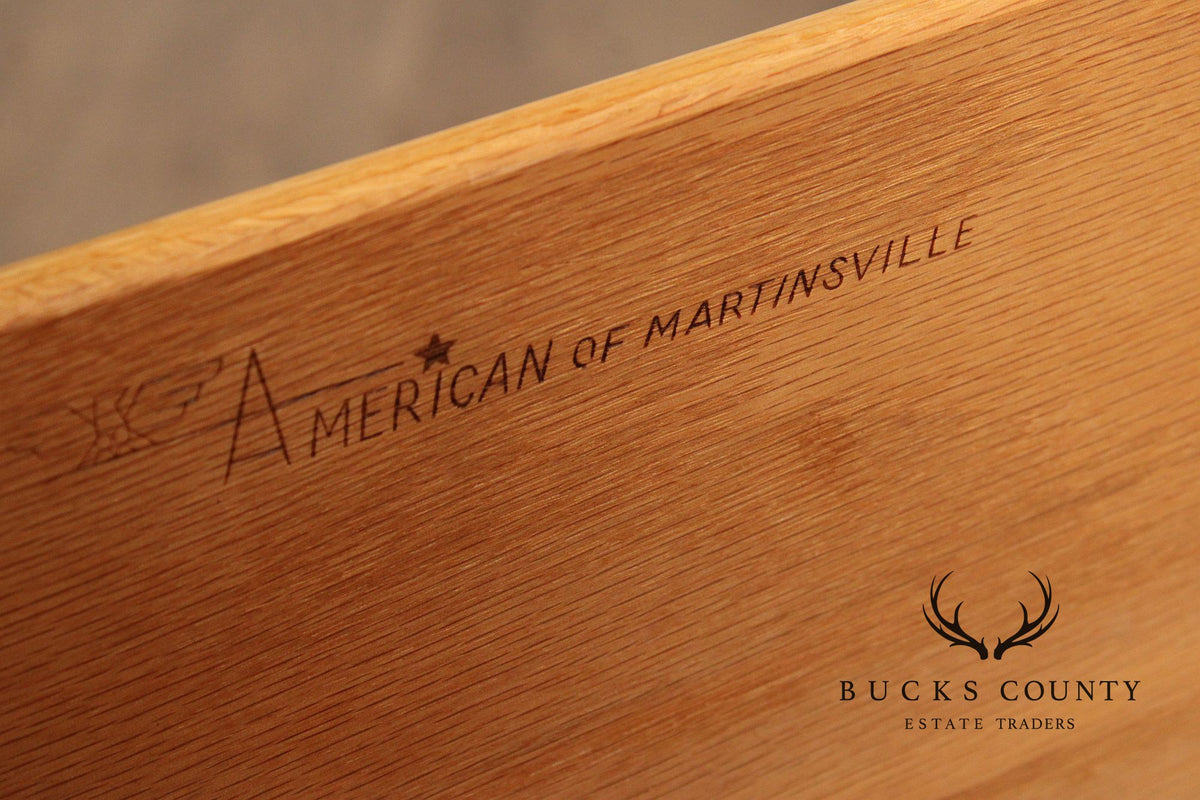 American Of Martinsville Mid Century Modern Walnut Gentleman's Chest