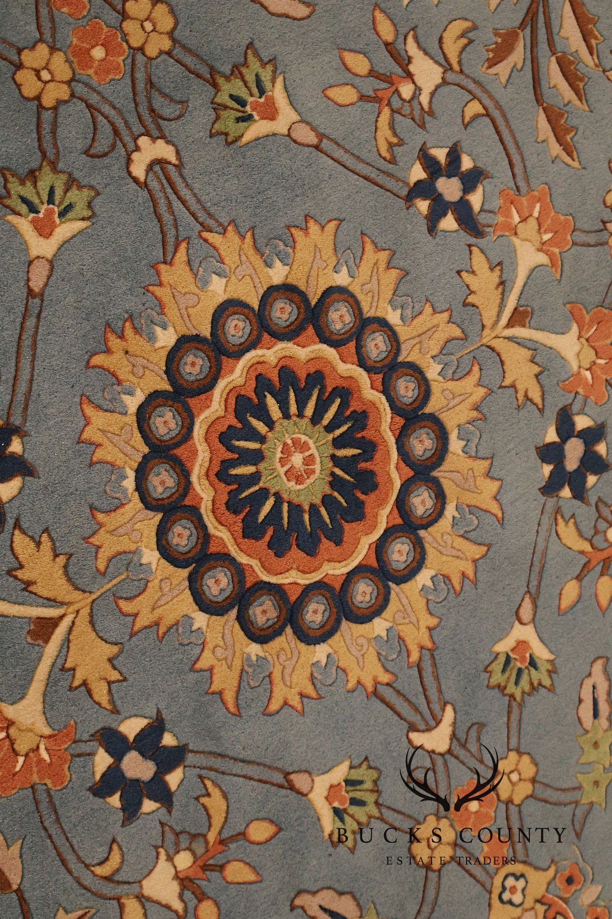 Persian Style Hand Knotted Wool Area Rug
