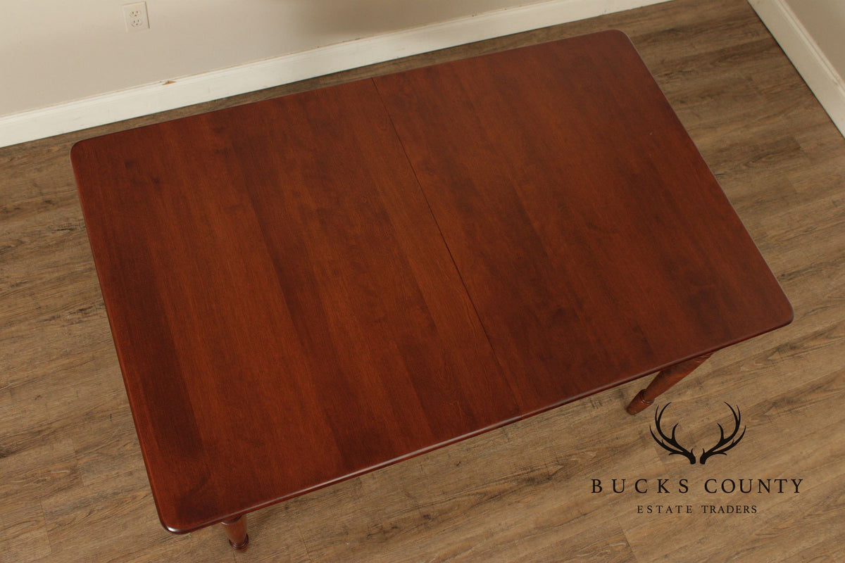 Nichols & Stone Solid Maple Expandable Dining Table