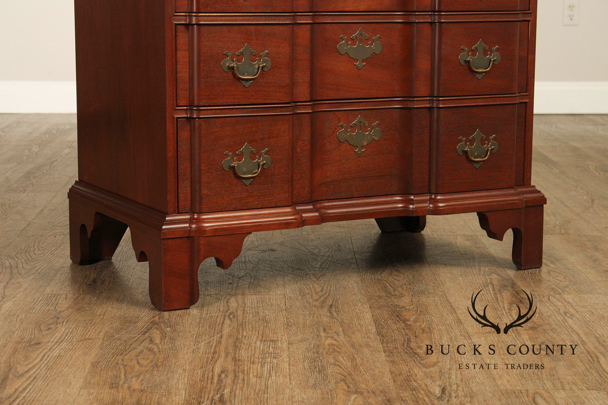 Bartley Collection Mahogany Blockfront Chest of Drawers