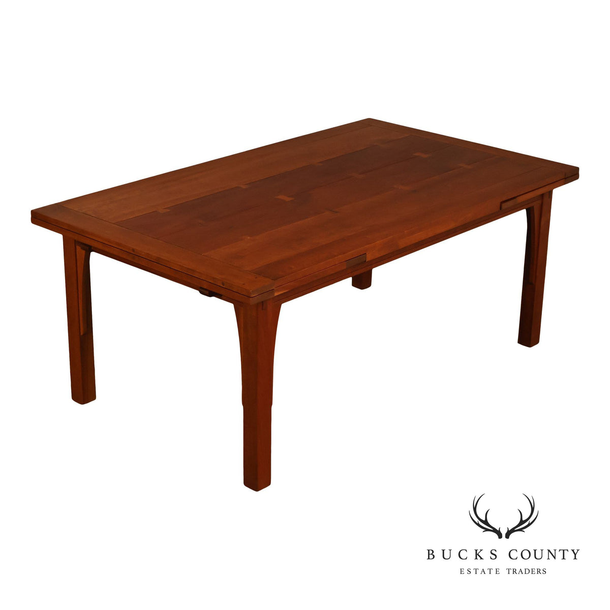 Stickley Mission Collection Cherry Draw Top Extension Dining Table