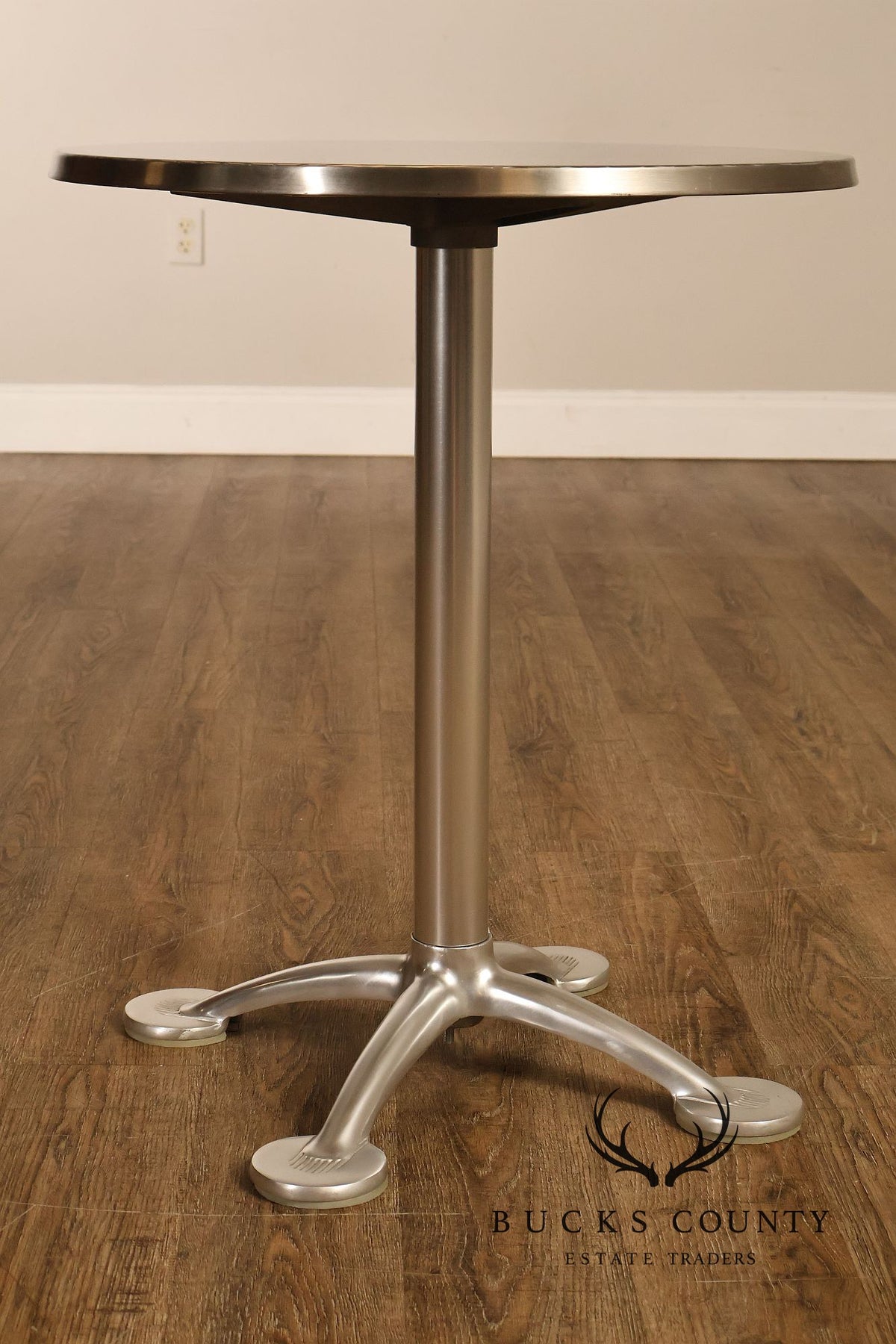 Knoll Polished Aluminum 'Amat 3' Side Table