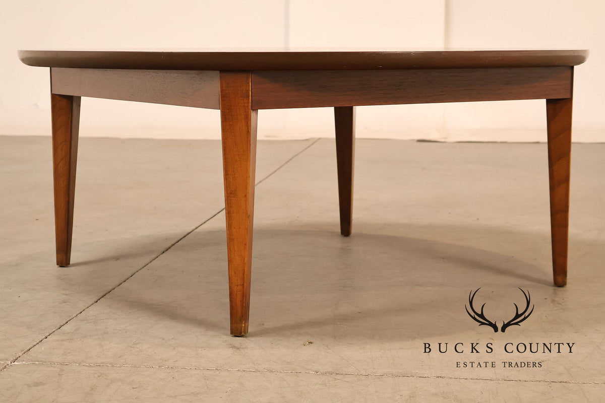 Lane Mid Century Modern Walnut Coffee Table