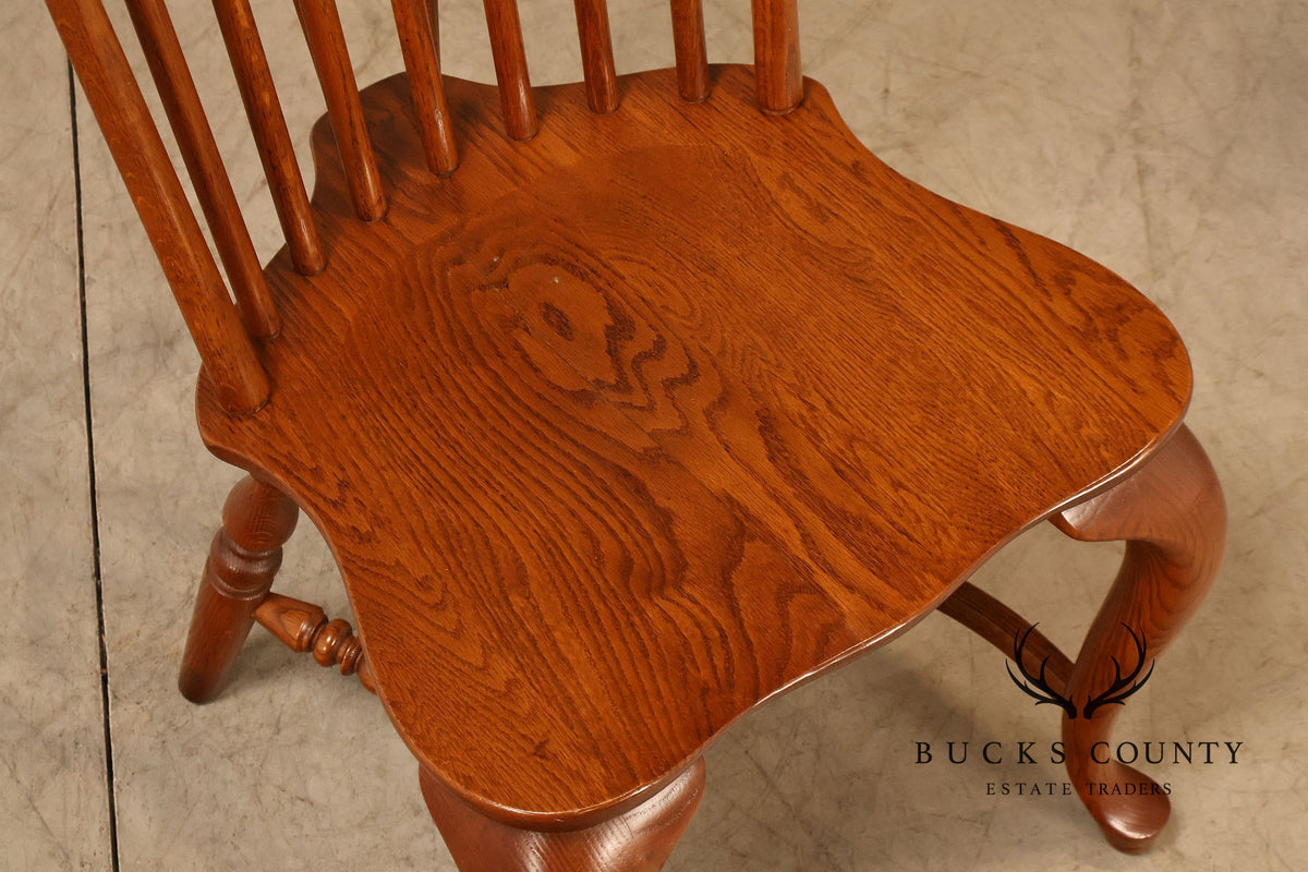 Richardson Brothers Pair Of Welsh Style Oak Side Chairs