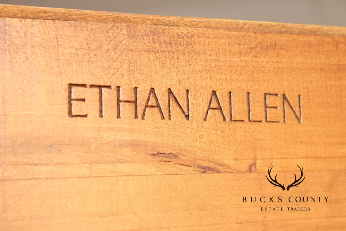 Ethan Allen 'Legacy' Double Arched Bookcase