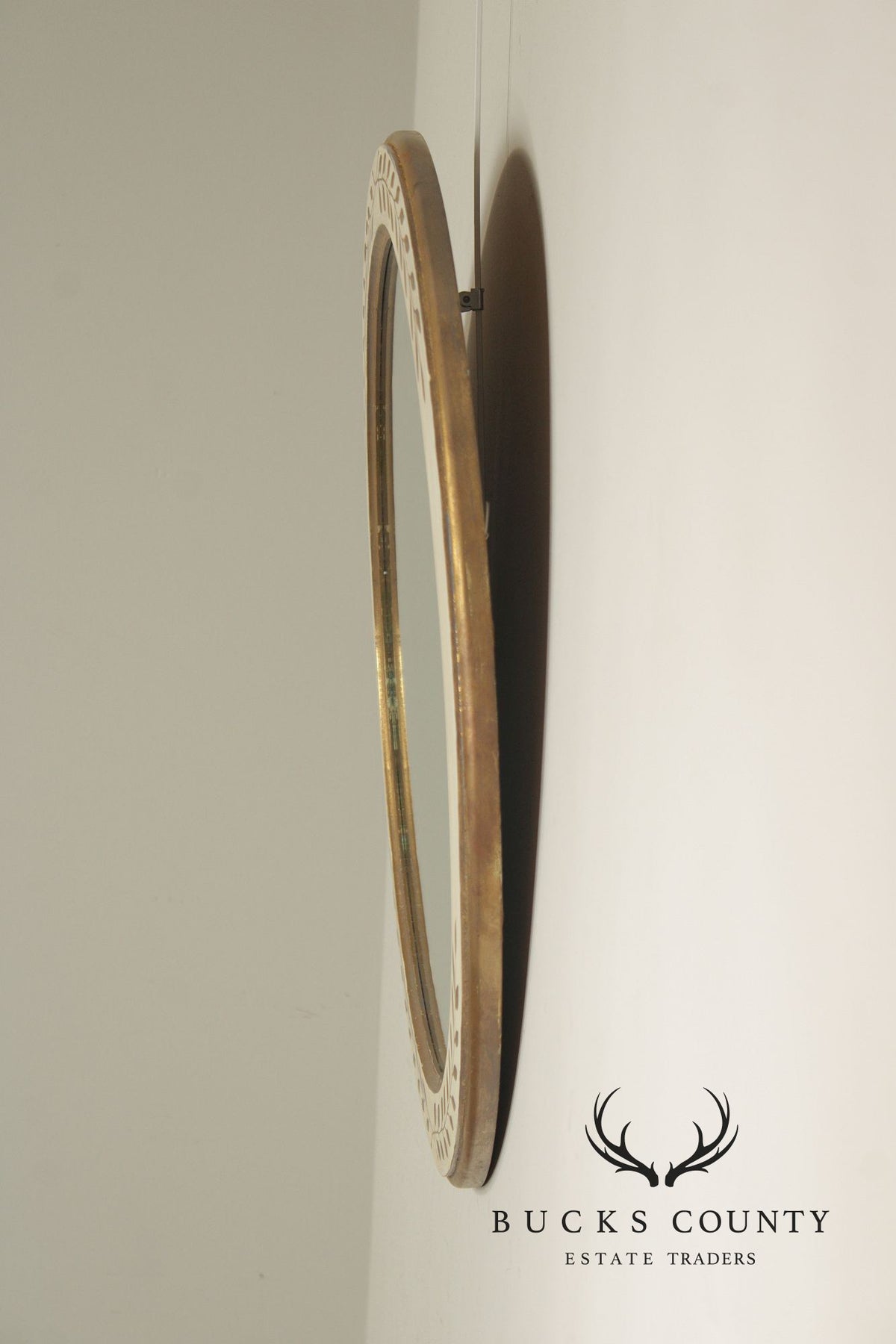 Florentine Style Oval Wall Mirror