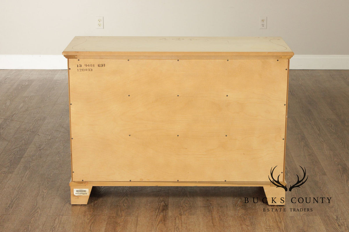 Ethan Allen 'Legacy' Paint Decorated Chest of Drawers