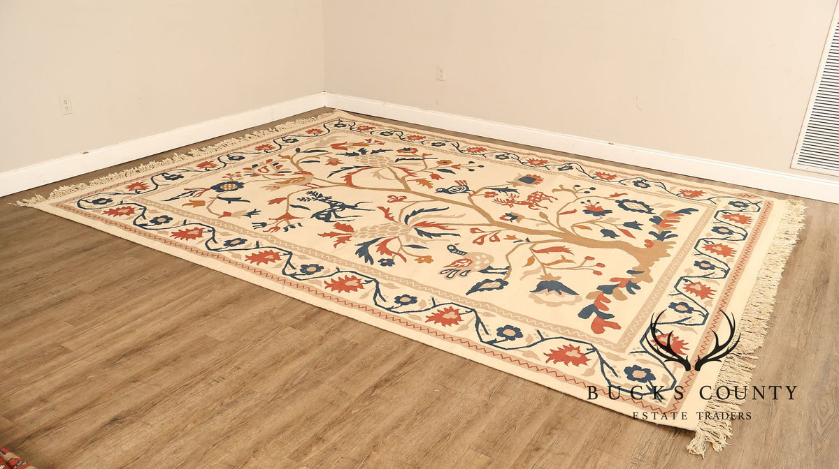 Capel Folk Art Style Tree of Life Area Rug