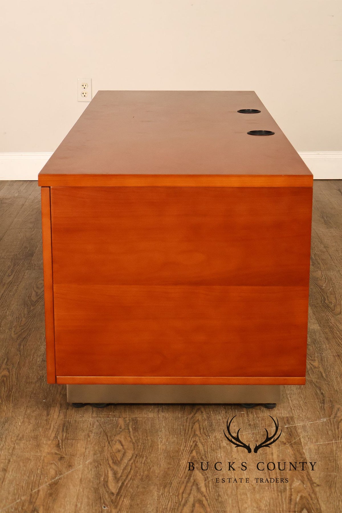 BDI Contemporary Cherry Finish TV Media Console