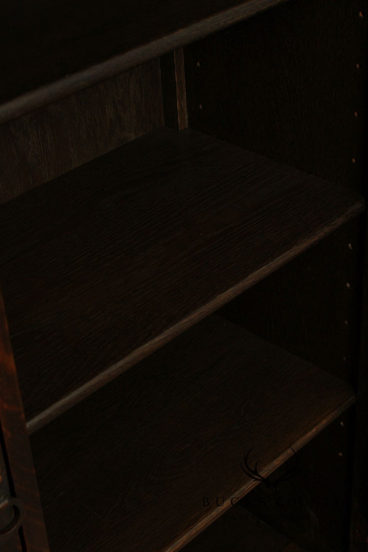 Limbert Antique Mission Oak Arts & Crafts Glass Door Bookcase