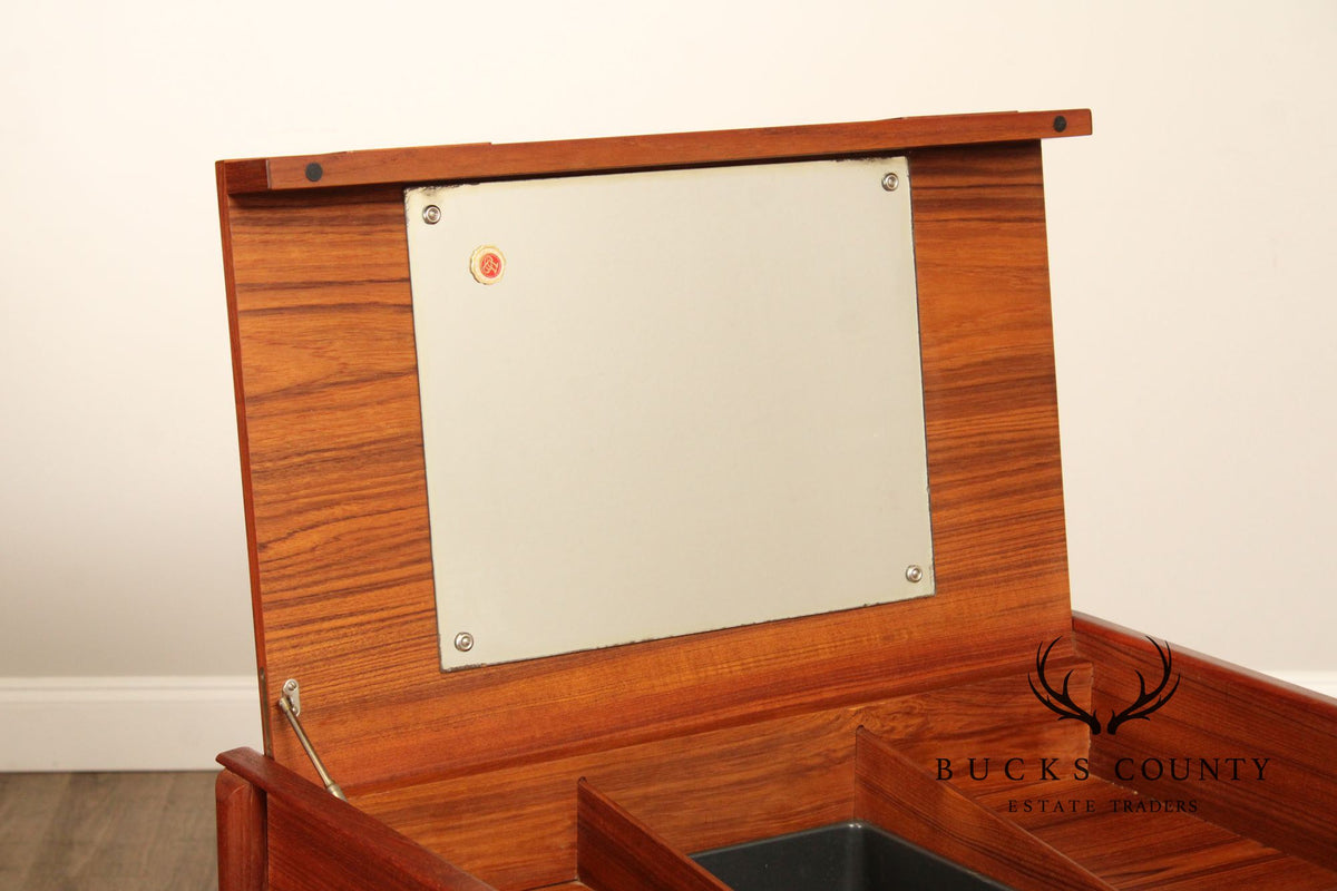 Dyrlund Danish Modern Teak Dressing Table