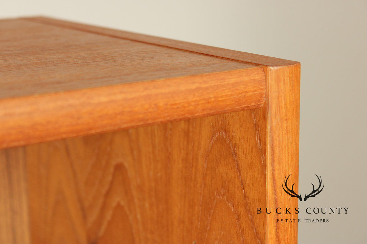 Danish Mid Century Modern Teak Bookcase