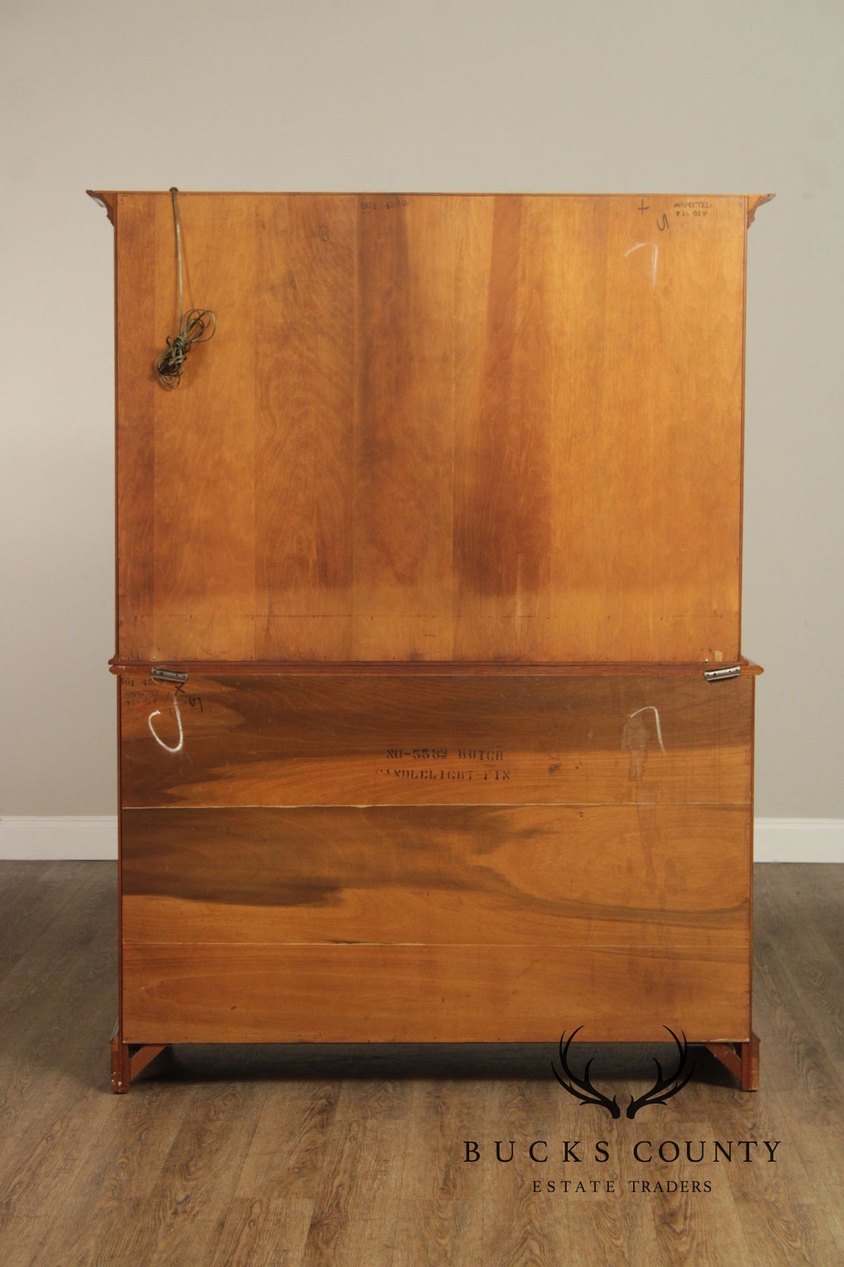 Pennsylvania House Cherry Chippendale Style China Cabinet
