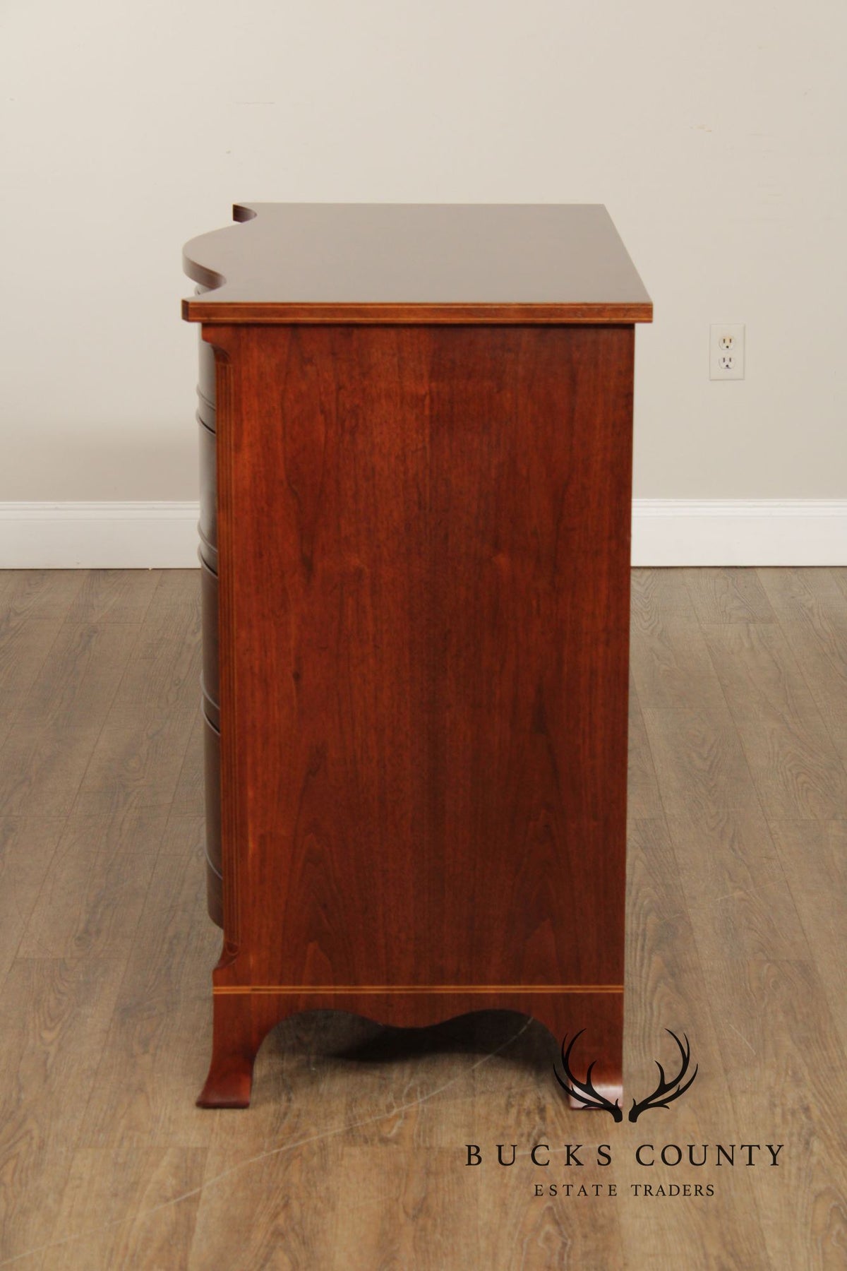 Baker Williamsburg Reproduction Mahogany Chest of Drawers