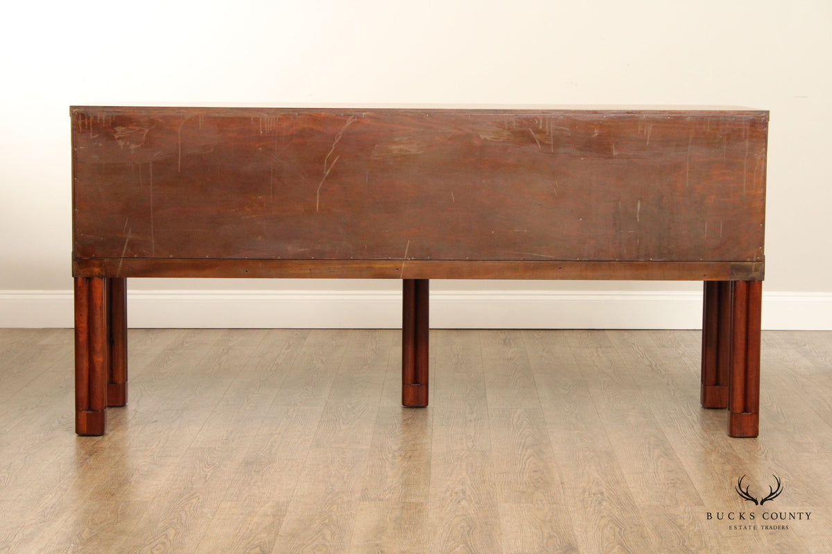Johnson-Handley-Johnson Mid Century Style Walnut Sideboard Credenza