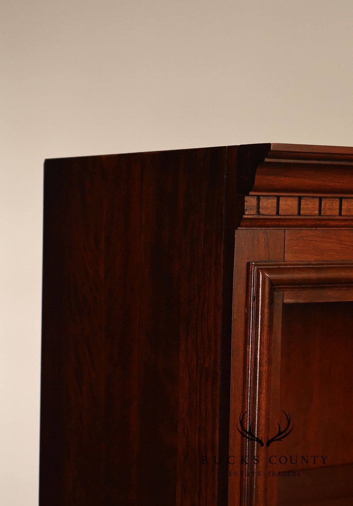 Georgian Pair Of Cherry Bookcases With Lower Cabinets