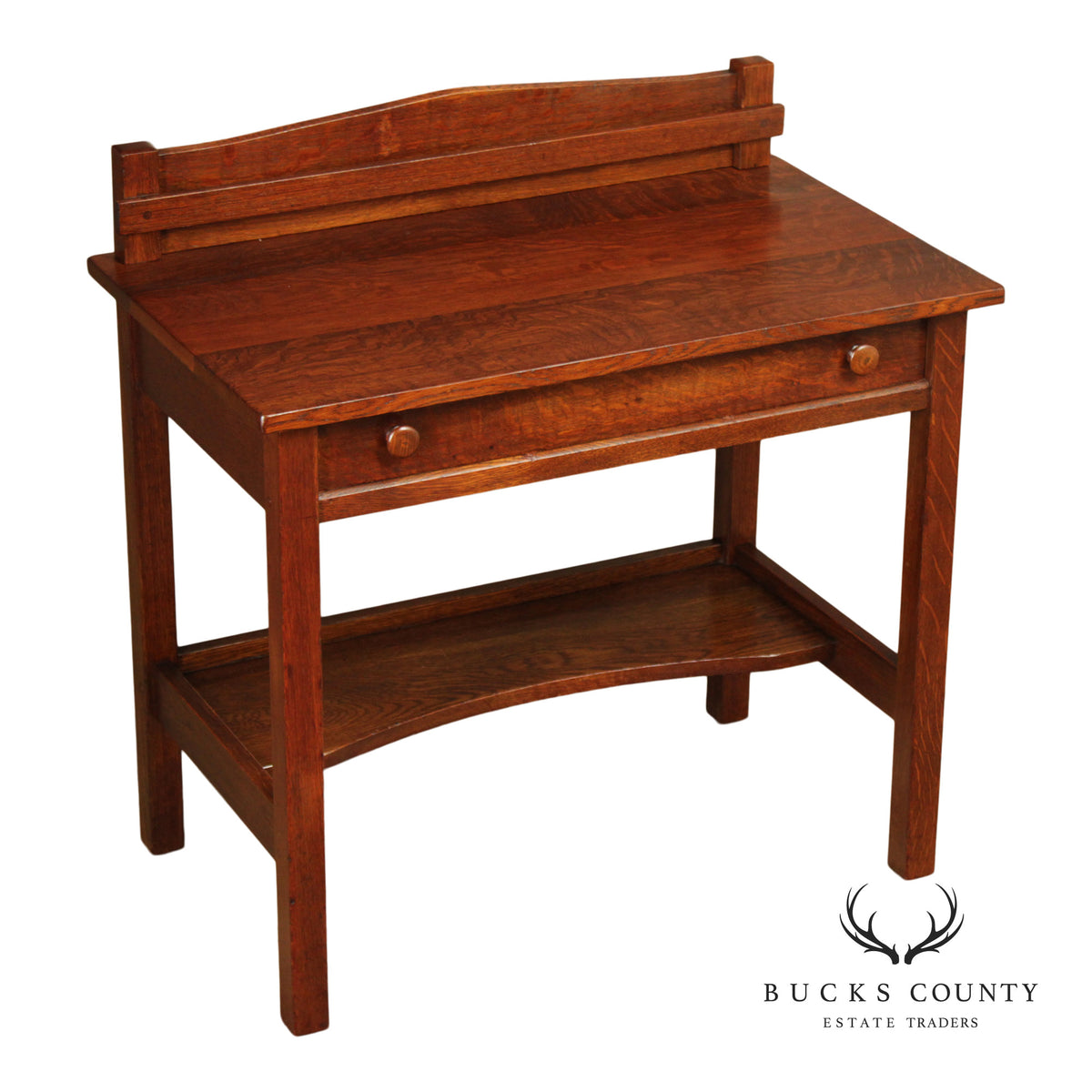 L. & J.G. Stickley Mission Oak Writing Desk