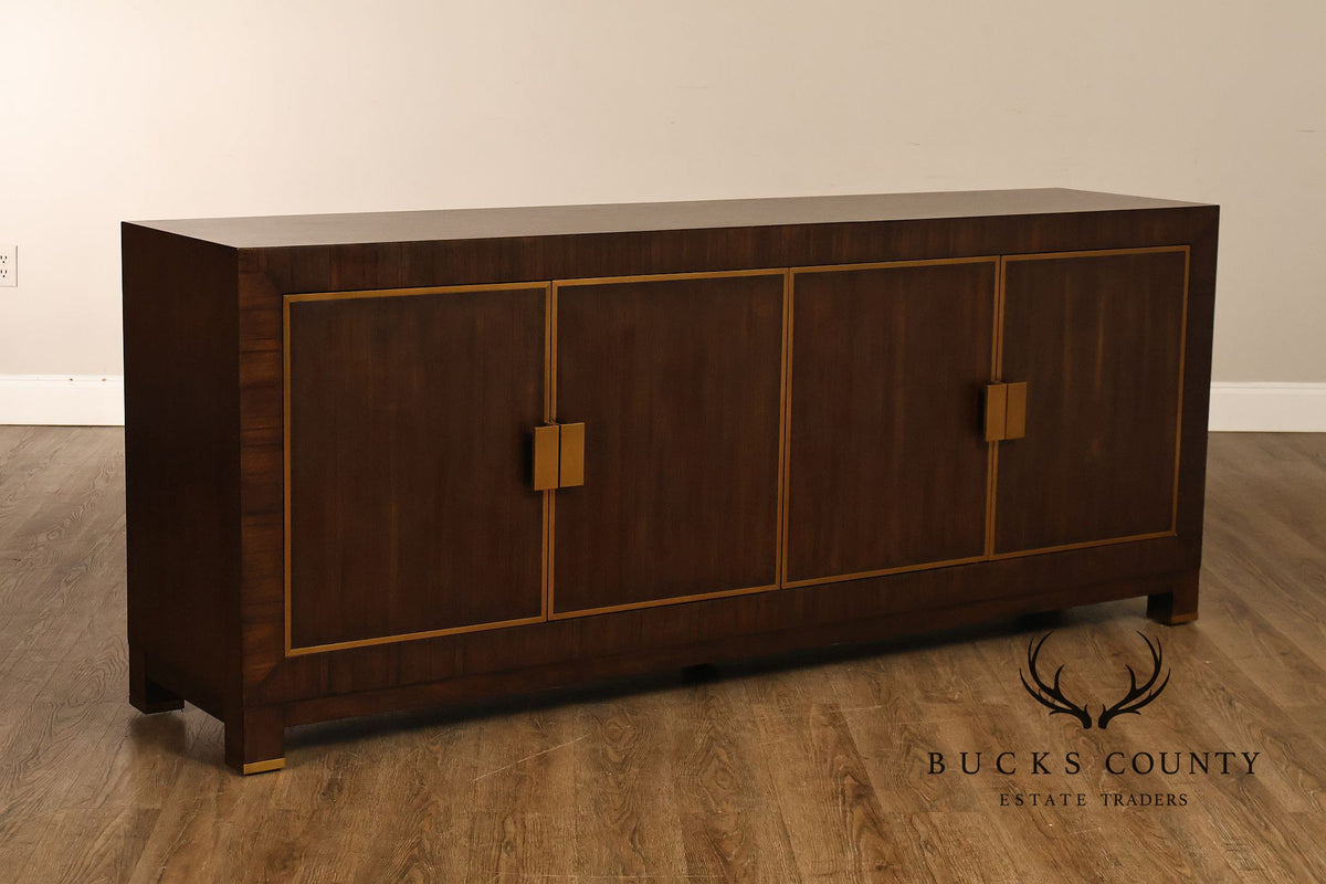 Restoration Hardware Contemporary Four-Door Credenza or Sideboard