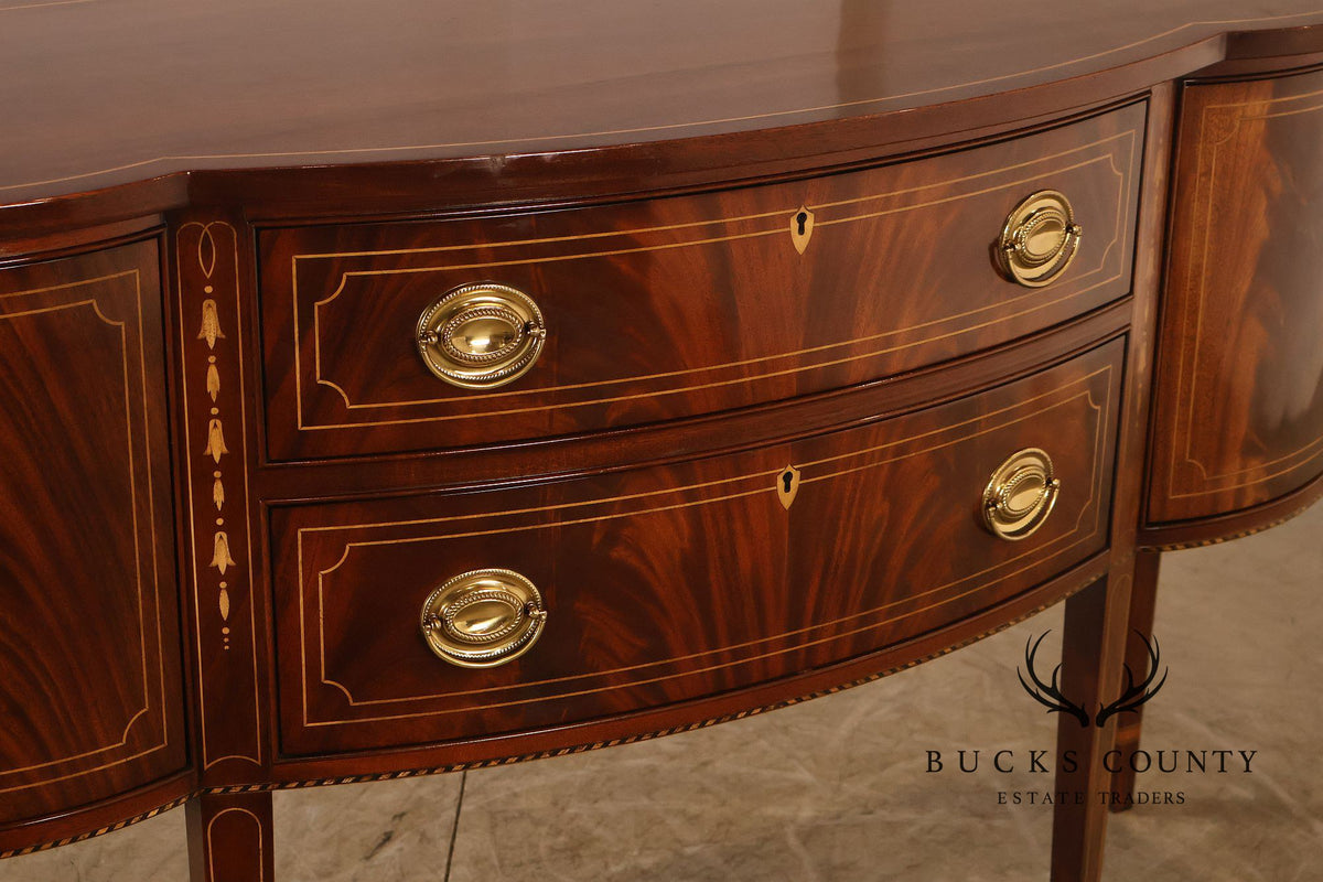 Stickley Federal Style Inlaid Mahogany Sideboard