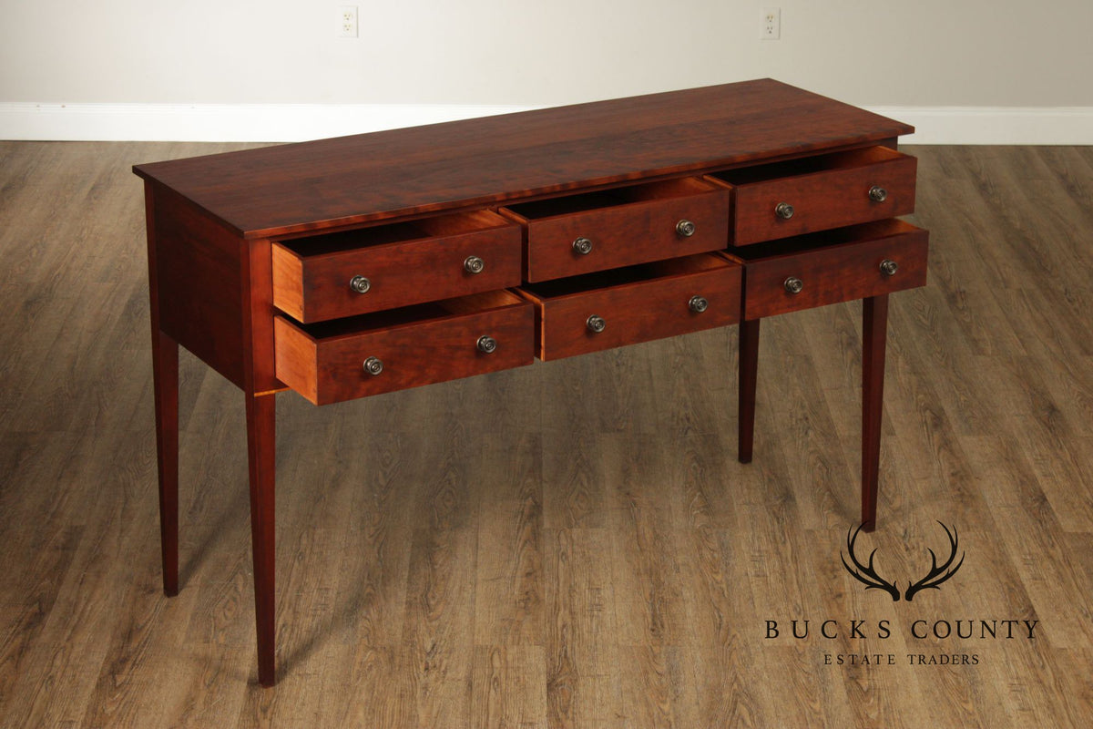 Eldred Wheeler Federal Style Cherry Sideboard