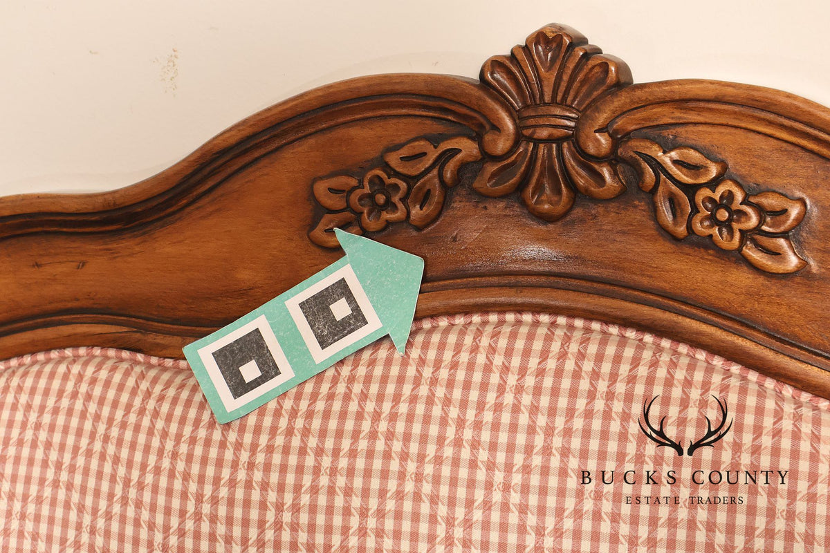 Drexel Heritage French Louis XV Style Pair of Twin Headboards
